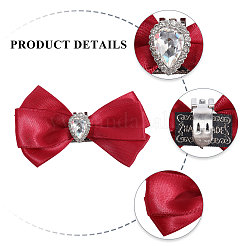 Съемные украшения для обуви из полиэстера AJEW-WH0283-29A