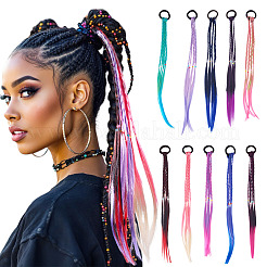 10шт 10-х цветные парики из высокотемпературного шелка PHAR-TA0001-12