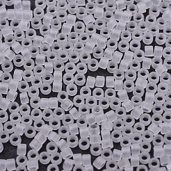 MIYUKIデリカビーズ  シリンダー  日本製シードビーズ  11/0  （db0741)マットクリスタル  1.3x1.6mm  穴：0.8mm  約2000個/10g&nbsp;X-SEED-J020-DB0741