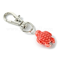 Фарфоровые подвески ручной работы с черепахой на океанскую тематику HJEW-JM01698