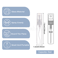 5 мл стеклянный распылитель MRMJ-WH0052-02-5ml