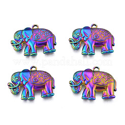 Pendentifs en acier inoxydable avec placage ionique (IP) 201&nbsp;STAS-N098-203M