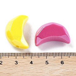 Непрозрачные акриловые бусины&nbsp;X-OACR-Z017-04B