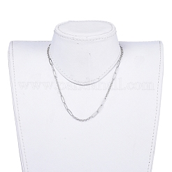 Ожерелья цепи NJEW-JN02766