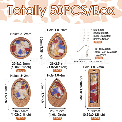 Набор для изготовления геометрических сережек своими руками&nbsp;DIY-TA0005-94