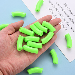 Непрозрачные акриловые бусины&nbsp;MACR-S372-001B-S030