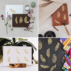 Никелевые декоративные наклейки&nbsp;DIY-WH0450-011