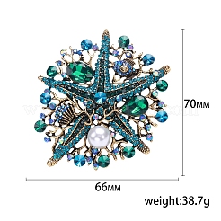Сплавочные брошки PW-WG38456-01