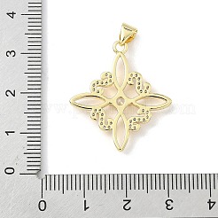 Латунные микро проложить кубического циркония подвески&nbsp;KK-Z120-25G