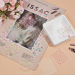 3d цветочный узор наклейки для ногтей DIY-WH0449-45