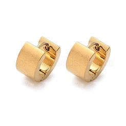 Pendientes de aro de acero inoxidable 304&nbsp;EJEW-M079-03G-01