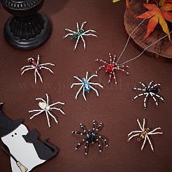 4 комплект стеклянных подвесок в 2 стилях FIND-WR0011-62