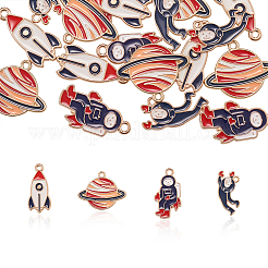 Эмали сплава большие кулоны&nbsp;ENAM-CJ0001-06