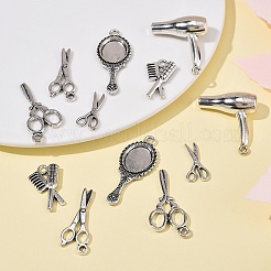 30шт 6 стиля подвески из сплава в тибетском стиле&nbsp;TIBEP-YW0002-08