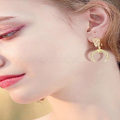 2шт латунные подвески с микропаве и кубическим цирконием&nbsp;ZIRC-LP0001-48