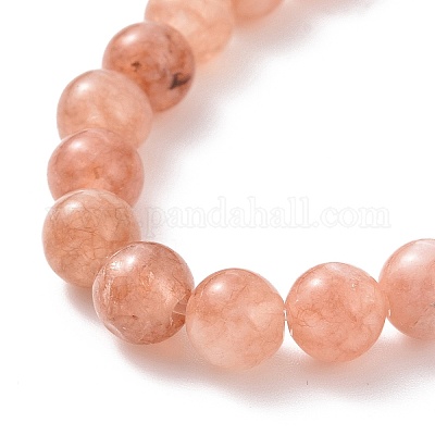 Драгоценный камень бисера браслеты простирания BJEW-JB09126-1