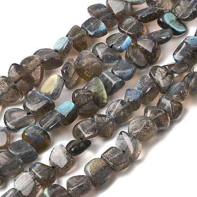 Природные лабрадорита бисер нитей G-A279-A01-01-1