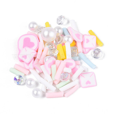 Кабошоны из полимерной глины ручной работы CLAY-N013-17B-1