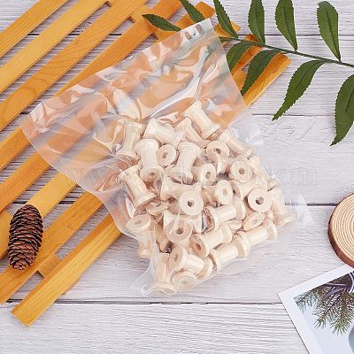 Катушки с деревянными нитками ODIS-OC0001-02B-1