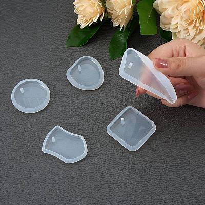 8 шт. 8 стильные силиконовые Молды для подвески «сделай сам» DIY-SZ0007-26-1