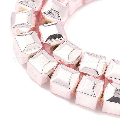 Гальванические нити из синтетических немагнитных гематитовых бусин G-A263-H01-01-1