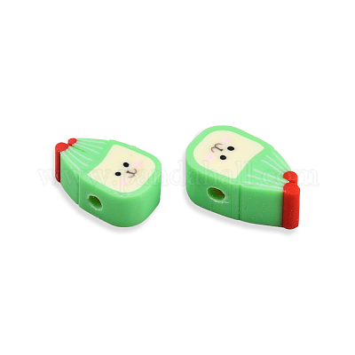 Бусины из полимерной глины  CLAY-N008-069-A01-1