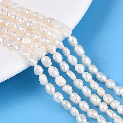 Нити из натурального культивированного пресноводного жемчуга PEAR-N014-04K-1