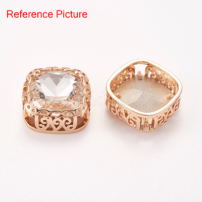 Латунь пришить настройки зубца KK-E753-02LG-10x10-1