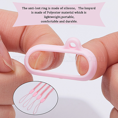 4 шт. полиэстеровый шнур для мобильного телефона на шею DIY-GF0007-94-1