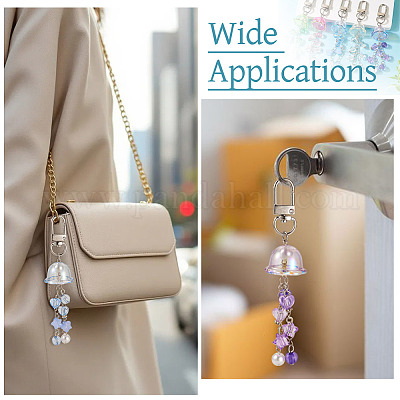 Подвеска из акрила и АБС-пластика с имитацией жемчуга HJEW-TAC0095-1