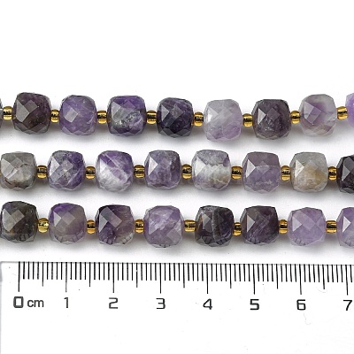 Природный аметист нитей бисера G-Q010-A07-01-1
