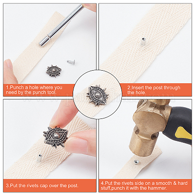 40 комплект заклепок из сплава FIND-WR0010-23-1