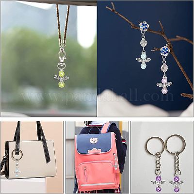 4 комплект стеклянных подвесок с перламутровым жемчугом FIND-CA0006-26-1