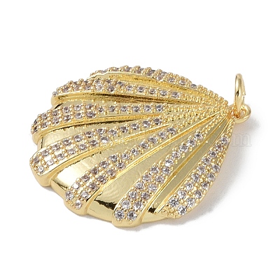 Покрытие стойки латунь микропаве прозрачные подвески из кубического циркония KK-E110-03G-1