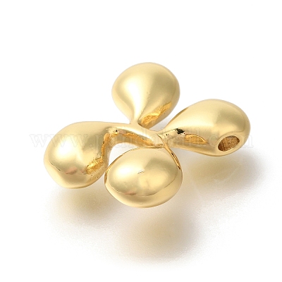 Стойки обшивки латунные бусины KK-S051-01G-X-1