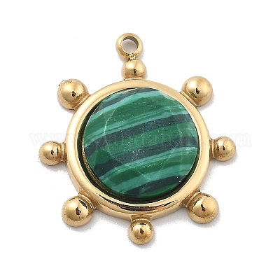 Природные и синтетические смешанные подвески драгоценных камней STAS-M092-10G-1