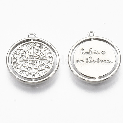 Подвески латунные монеты KK-R130-013P-NF-1