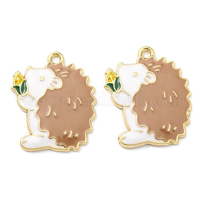 Подвески из эмали и сплава X-ENAM-D051-17A-G-1