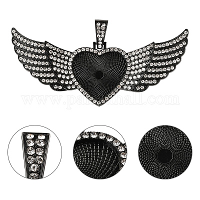 Сеттинги для кулона(кабошонов) X-PALLOY-S107-001EB-RS-1