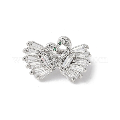 Латунные застежки-молнии с микропаве из кубического циркония KK-D324-30P-1