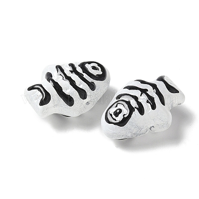 Бусины из стеклянной эмали BLOW-D300-04G-1