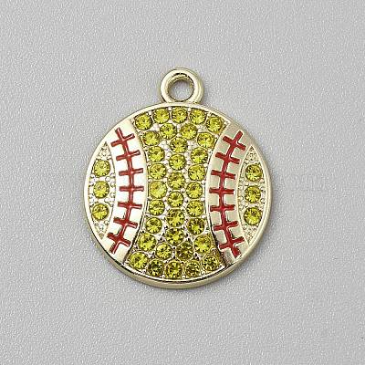 Подвески из сплава и страза&nbsp;LS-FIND-CJC0016-50B-1