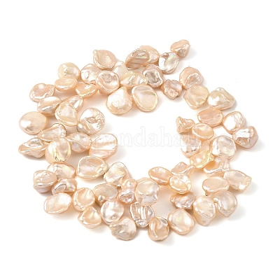 Натуральный жемчуг в стиле барокко кеши PEAR-B004-07A-01A-1