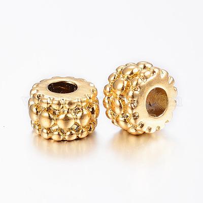 Европейские бусины из нержавеющей стали 304 STAS-H368-26G-1