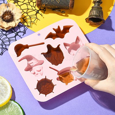 2 шт. силиконовые Молды на тему Хэллоуина&nbsp;ST-CJ0007-99-1