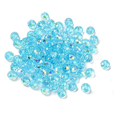 Гальванические стеклянные бусины&nbsp;EGLA-Z004-01A-01-1