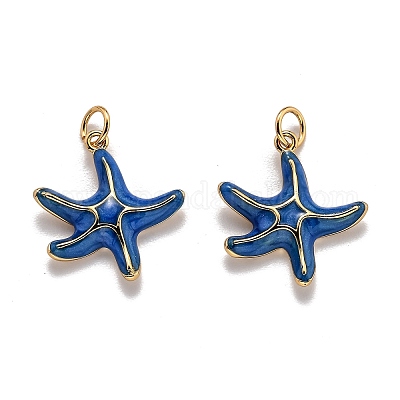 Латунь эмаль подвески X-KK-O140-07G-1