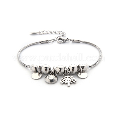 Bracciali con perline in lega&nbsp;PW-WG3770E-03-1