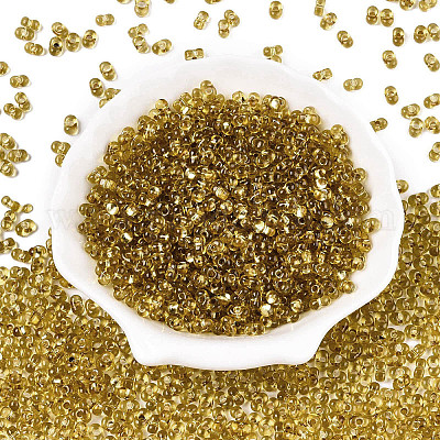 Краска для выпечки прозрачный стеклянный бисер SEED-N006-05C-1