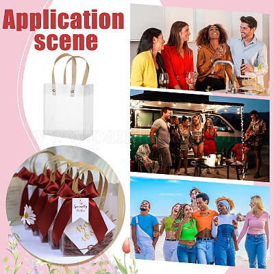 Пластиковая упаковка подарочные сумки ABAG-WH0046-48C-1